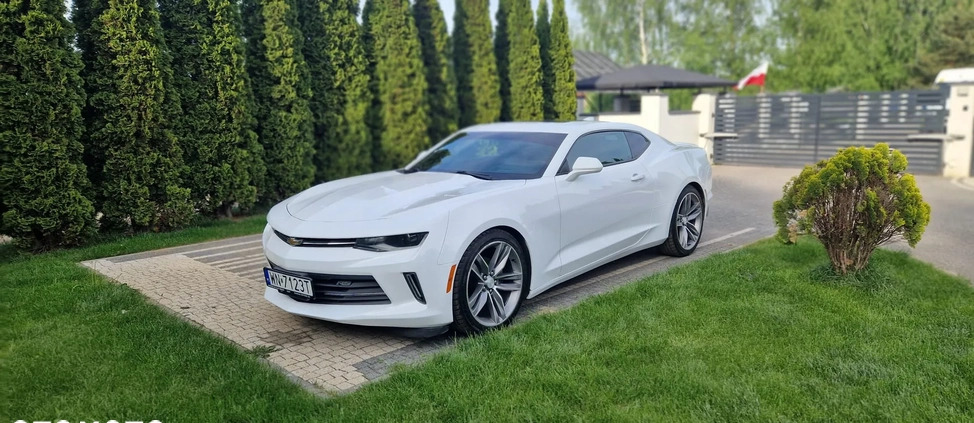 Chevrolet Camaro cena 92865 przebieg: 117000, rok produkcji 2017 z Miejska Górka małe 154